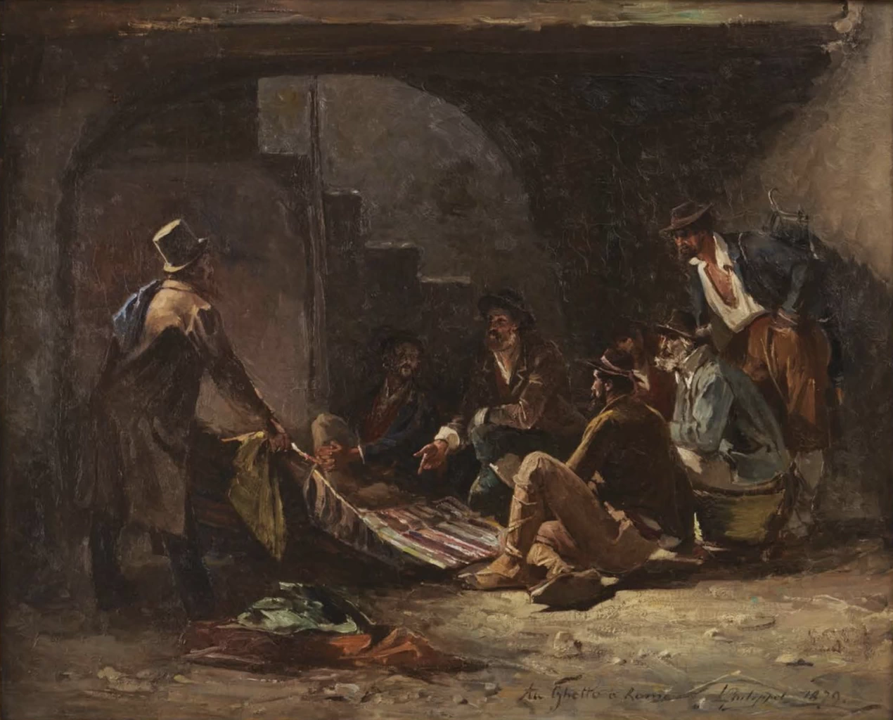 Nel ghetto di Roma (1879)